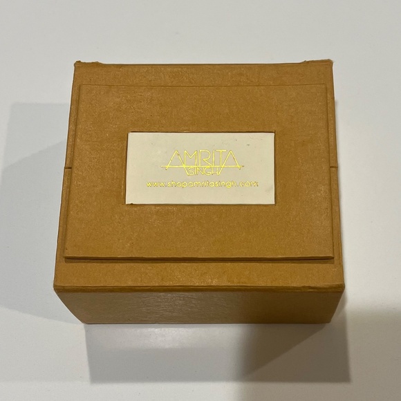 NIB - Amrita Singh Bangles - gold and magenta - Picture 3 of 3